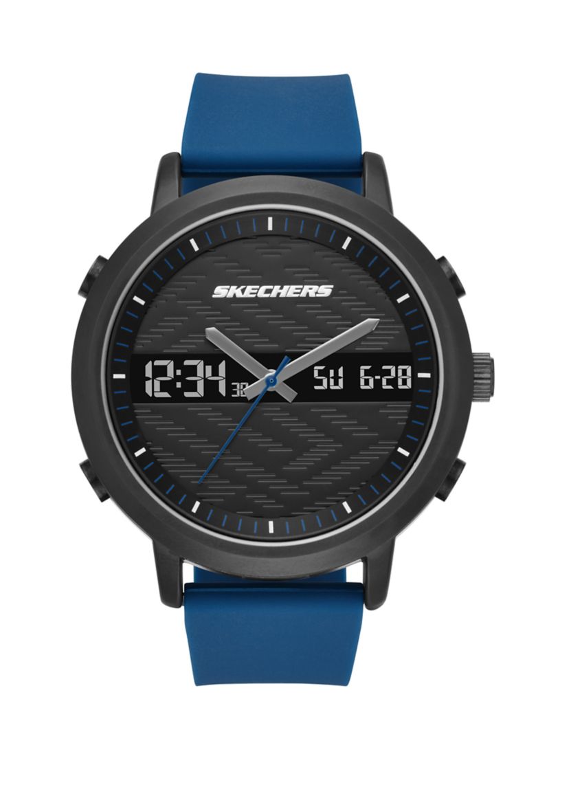Mens Analog Digital Lawndale Blue Watch