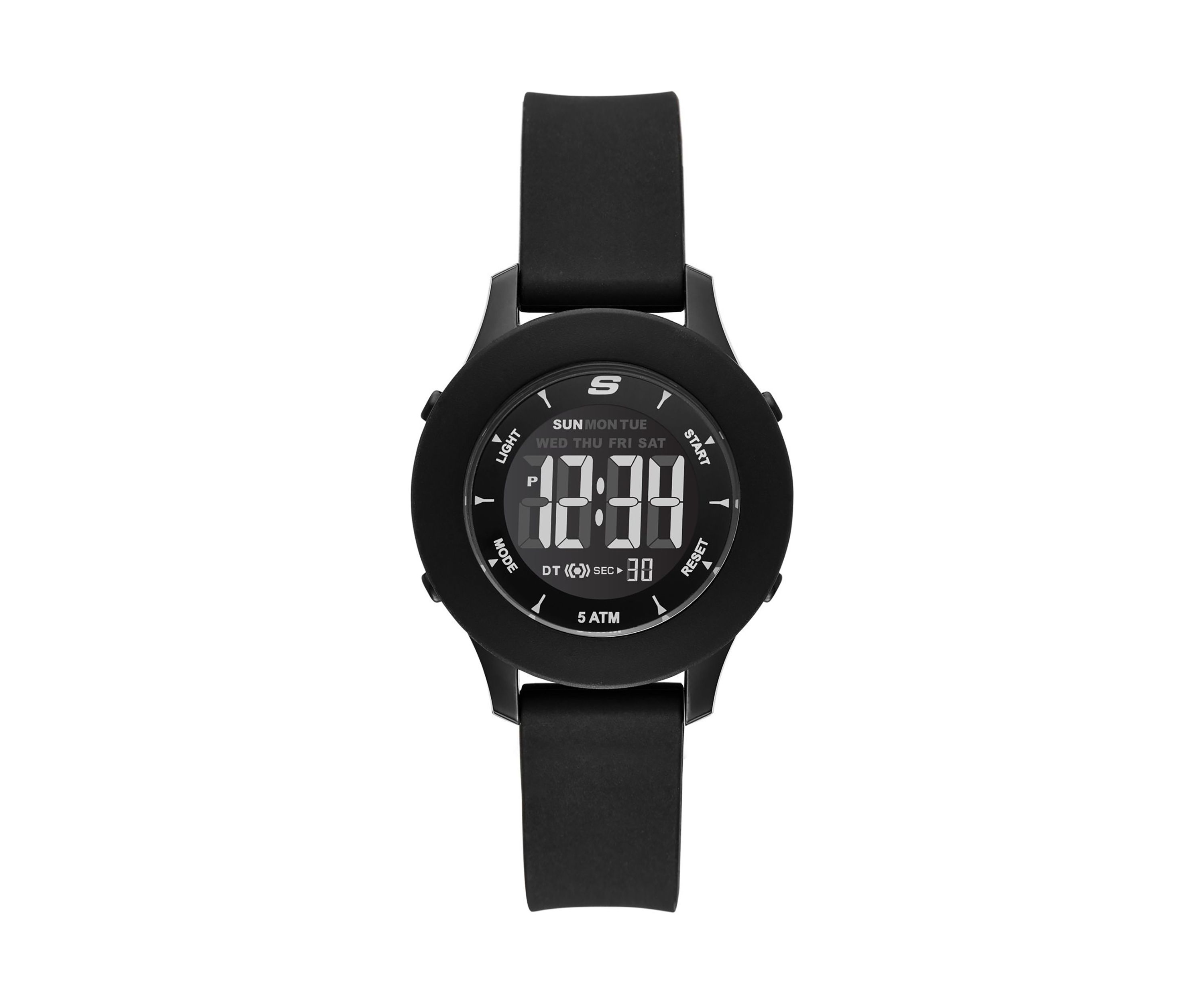 Skechers Ladies Rosencrans Digital Black Watch