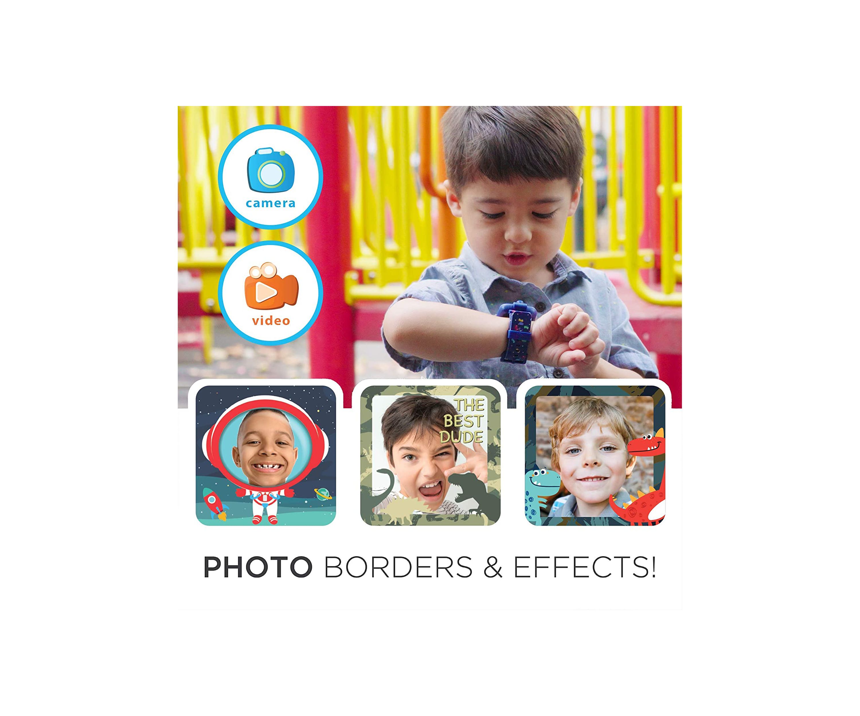 PlayZoom 2 Kids Smartwatch: Solid Black