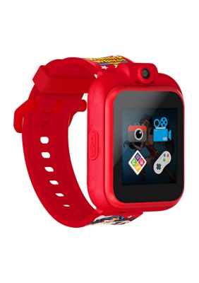 Itouch Dc Comics Playzoom 2 Kids Smartwatch: Red Wonder Woman Star Graphic