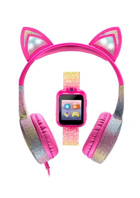 Playzoom Kids Smartwatch & Headphones Bundle Stem Learning