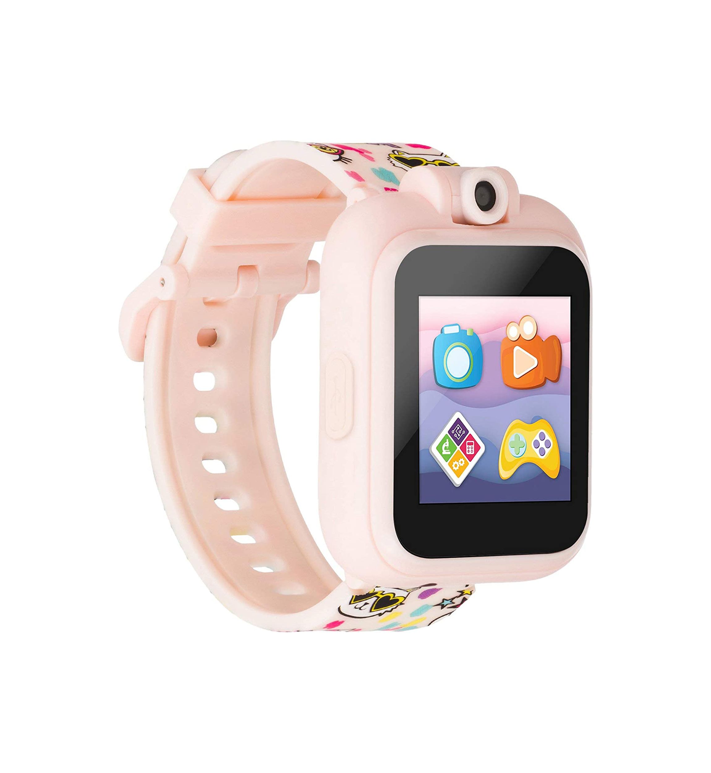 PlayZoom 2 Kids Smartwatch: Blush Cat Print