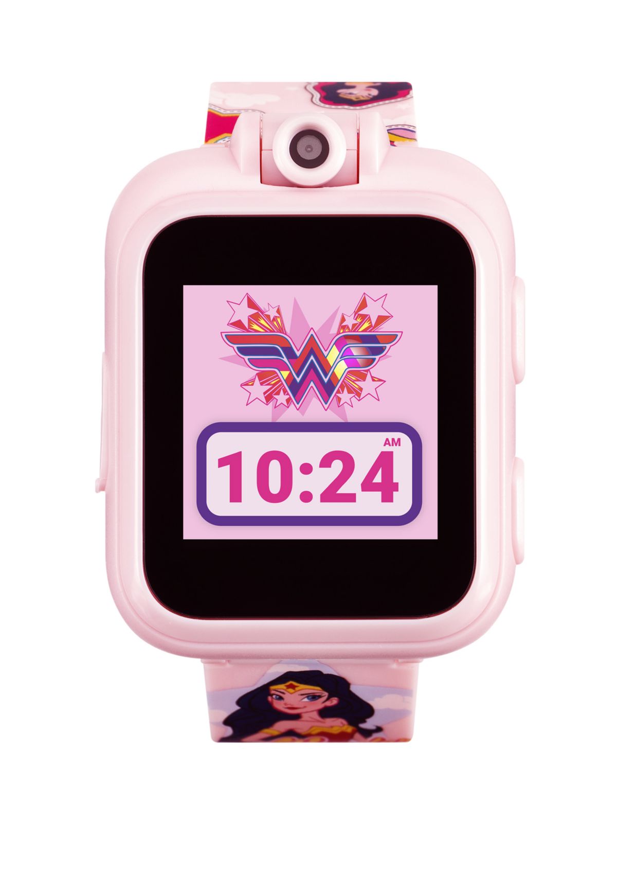 PlayZoom DC Comics Smartwatch- Blush Wonder Woman