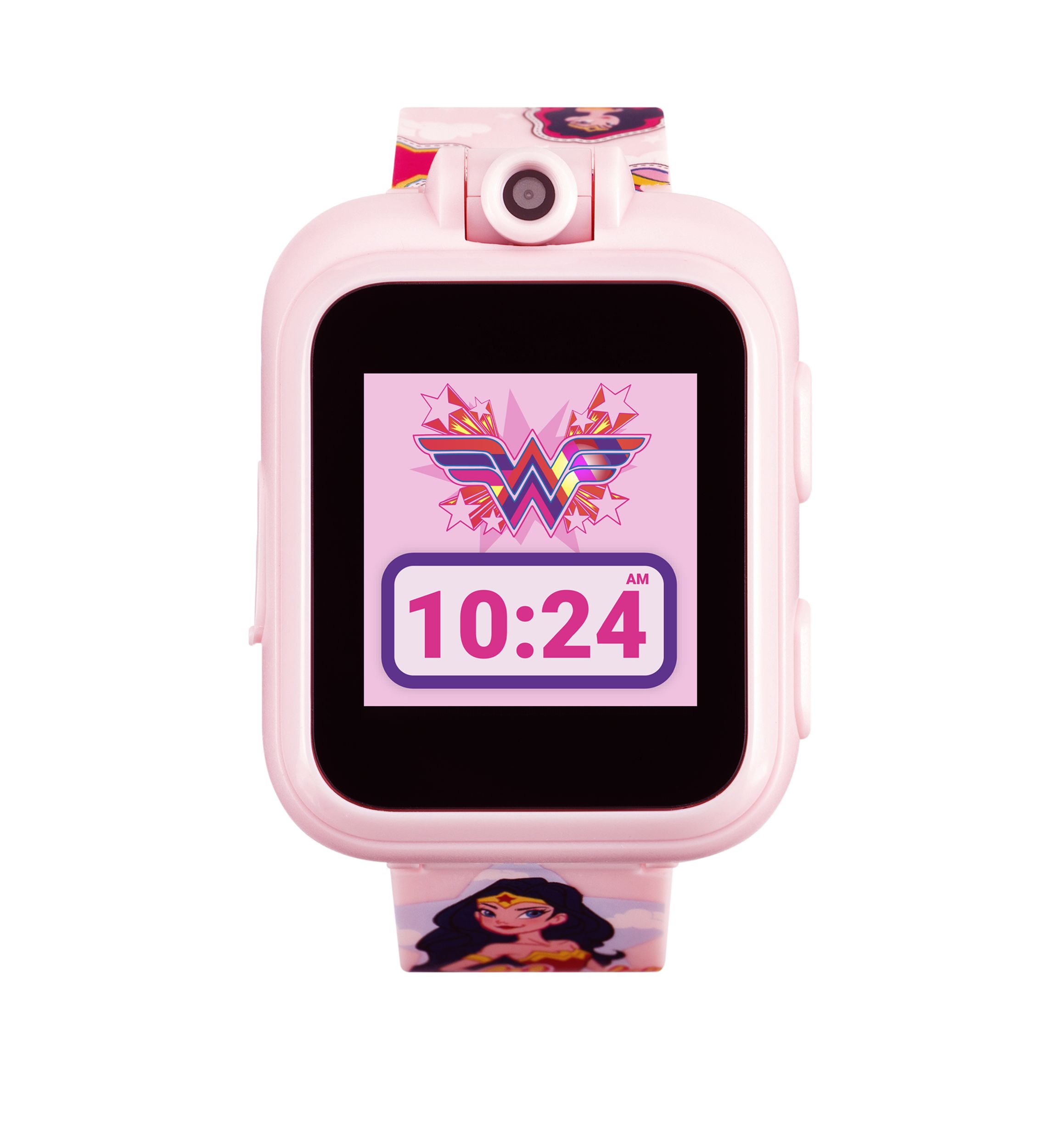 PlayZoom DC Comics Smartwatch- Blush Wonder Woman