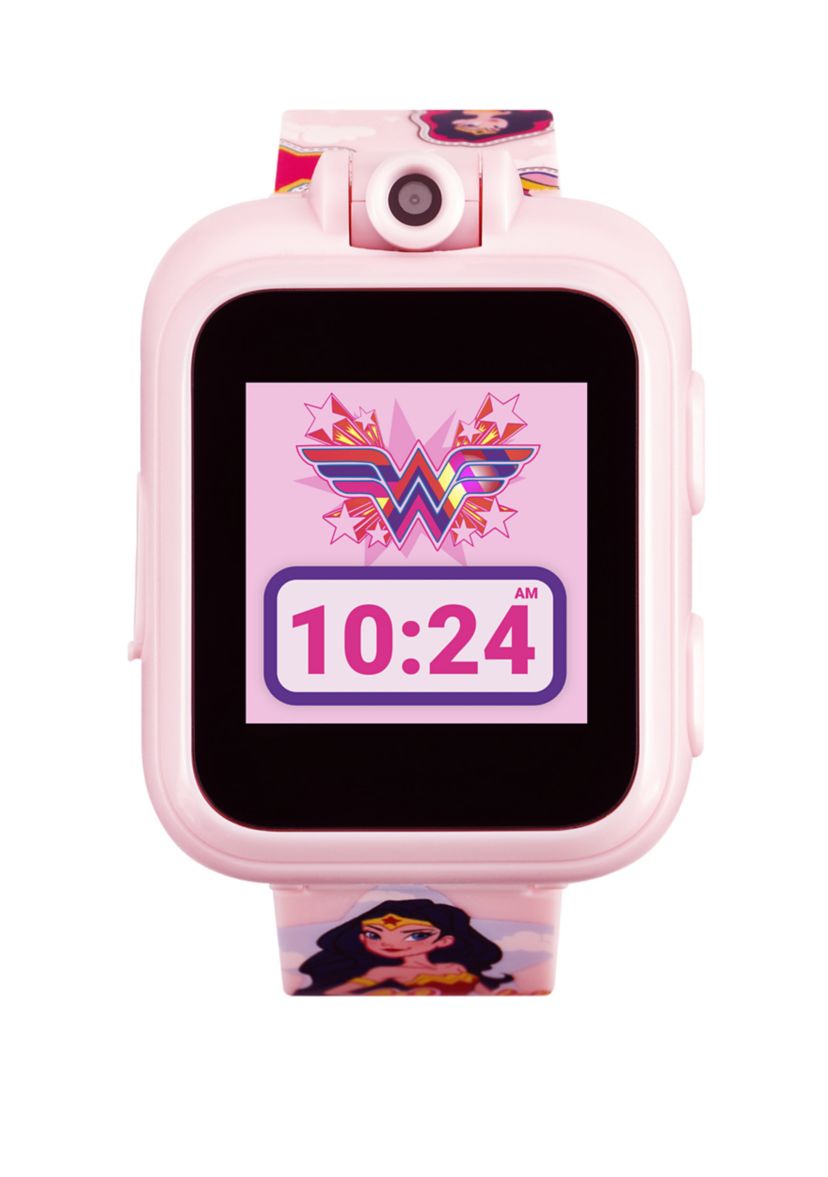PlayZoom DC Comics Smartwatch- Blush Wonder Woman