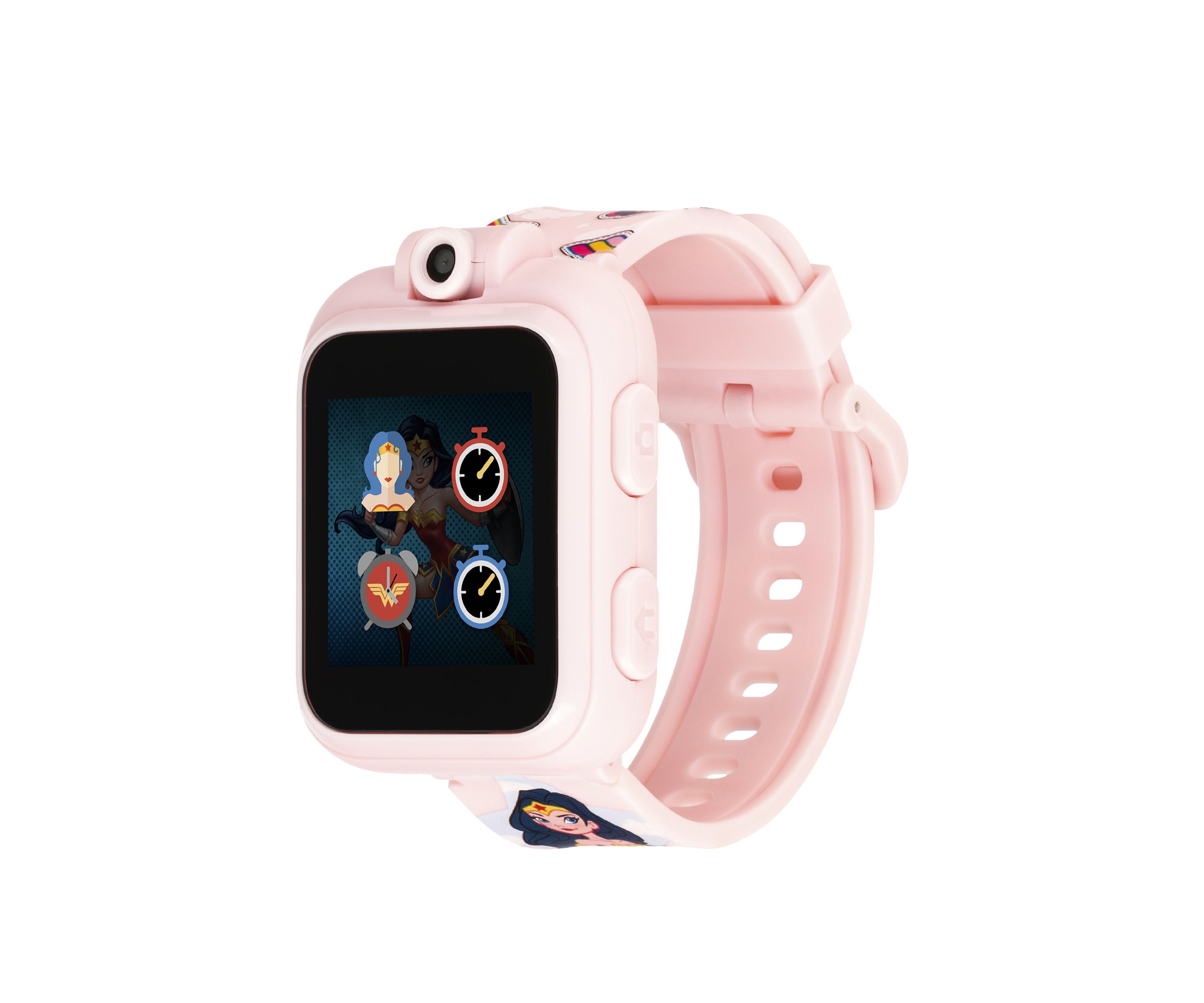 PlayZoom DC Comics Smartwatch- Blush Wonder Woman