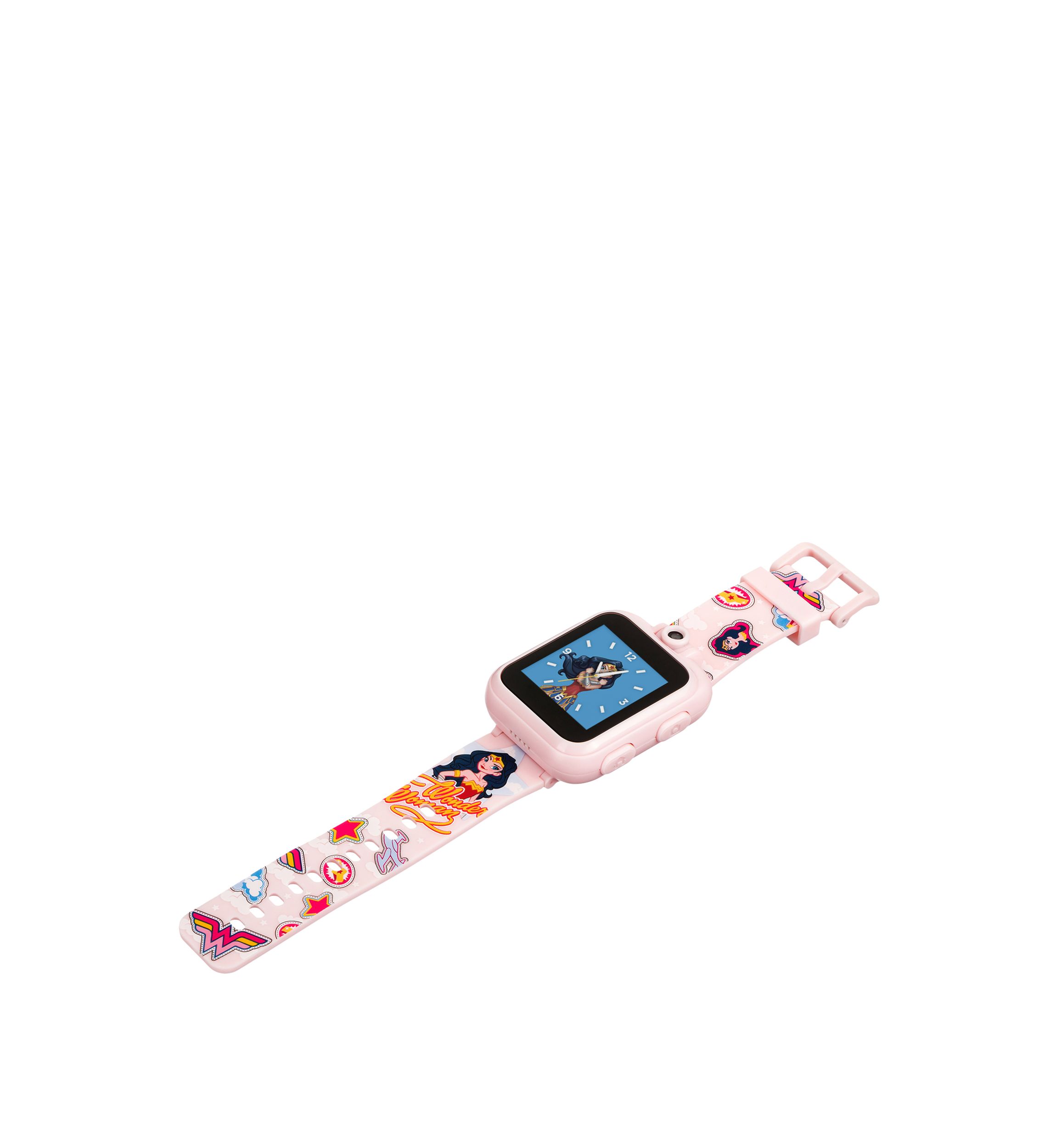 PlayZoom DC Comics Smartwatch- Blush Wonder Woman