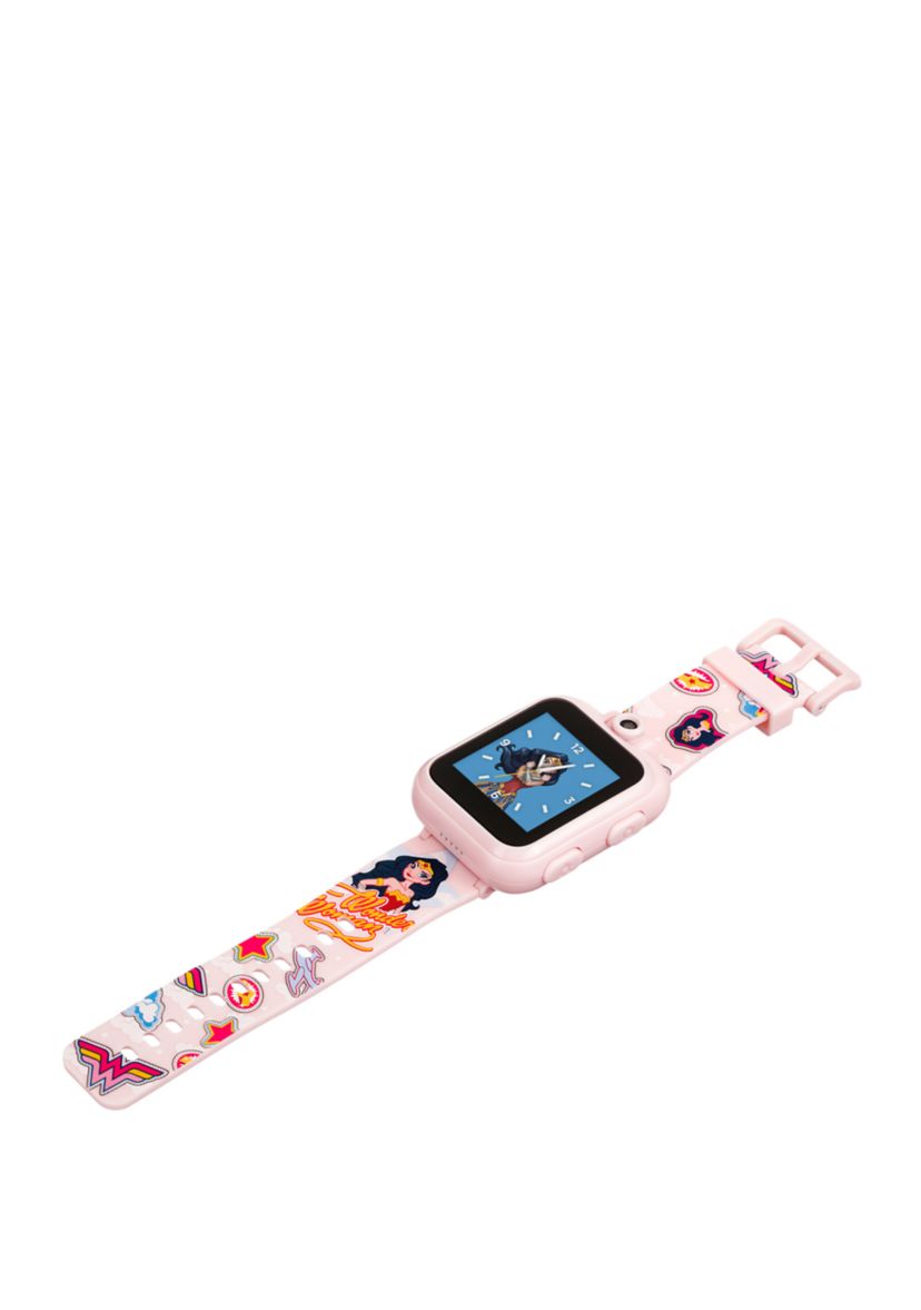 PlayZoom DC Comics Smartwatch- Blush Wonder Woman
