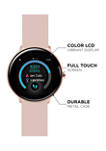 Sport 3 Touchscreen Smartwatch for Men and Women: Rose Gold Case with Blush Strap  (45 Millimeter)