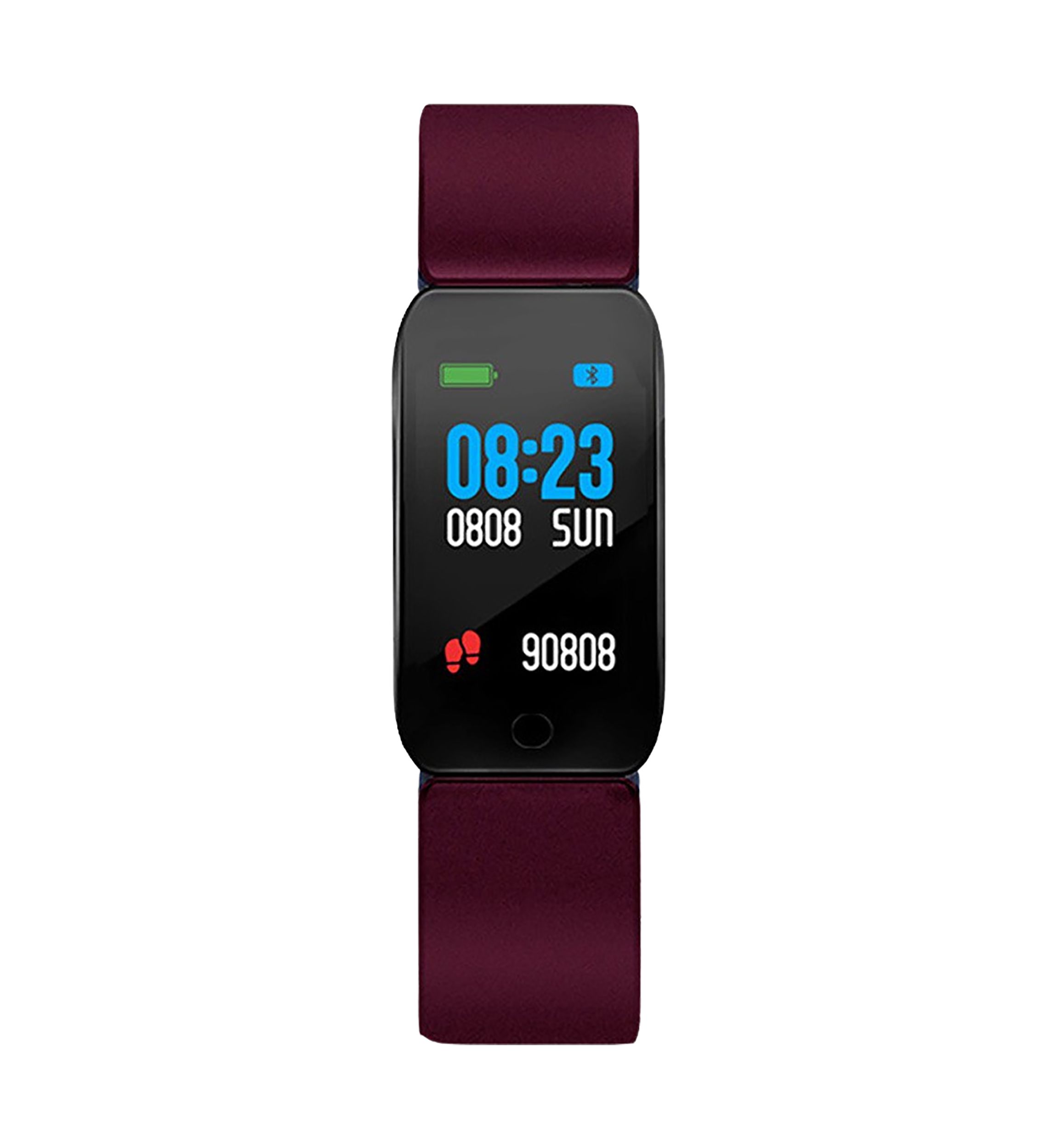 Active Touchscreen Fitness Tracker for Men and Women: Burgundy