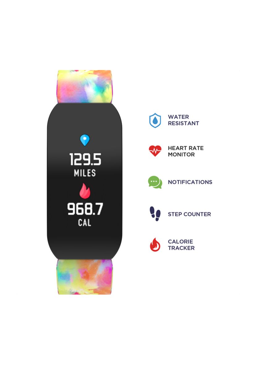 Tie Dye Fitness Tracker 