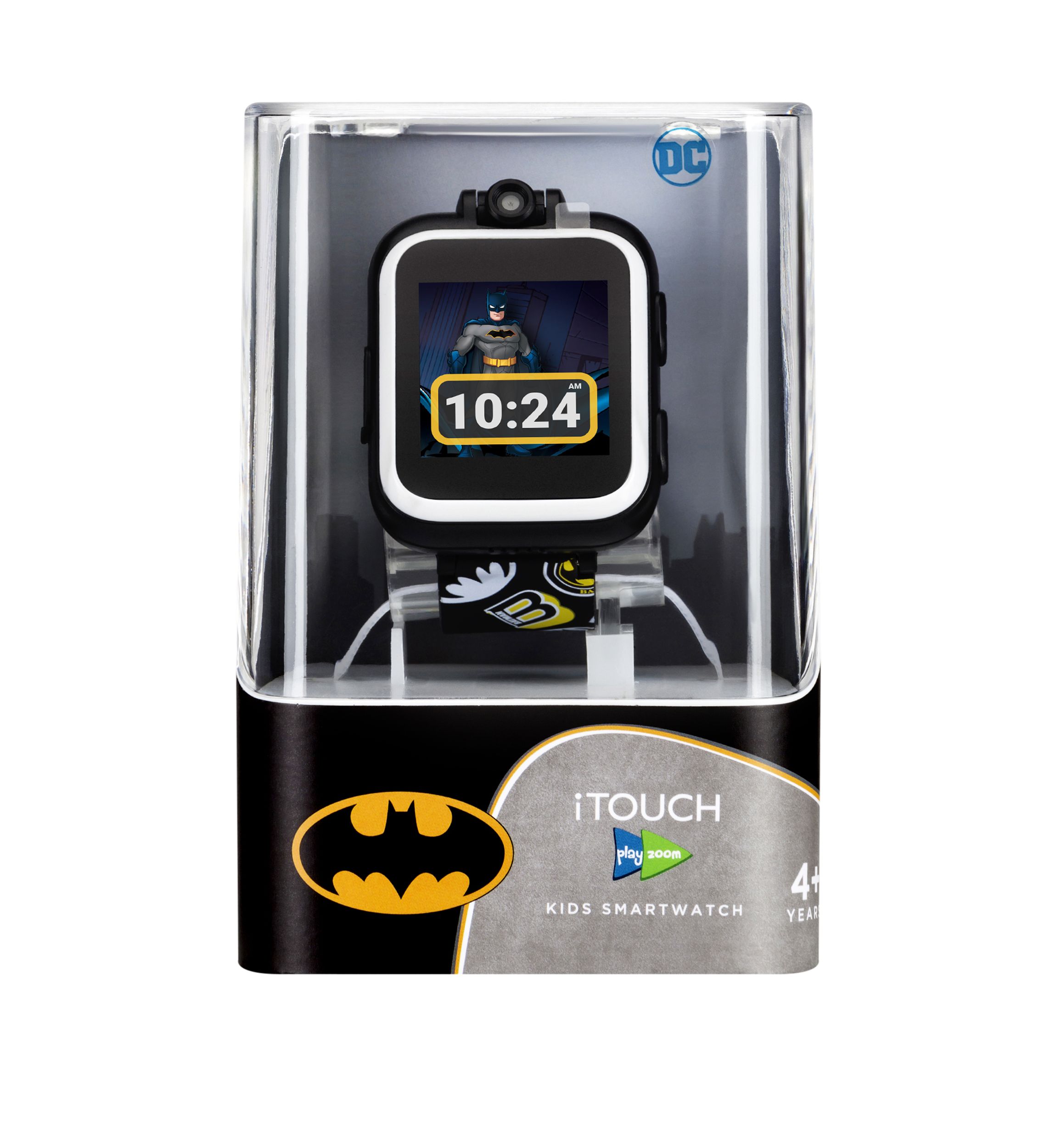 PlayZoom DC Comics Smartwatch - White Batman