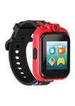 PlayZoom 2 Interactive Educational Kids Smartwatch with Headphones: Black Sports Print