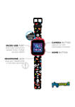 PlayZoom 2 Interactive Educational Kids Smartwatch with Headphones: Black Sports Print