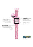 PlayZoom 2 Interactive Educational Kids Smartwatch with Headphones: Pink Sparkle