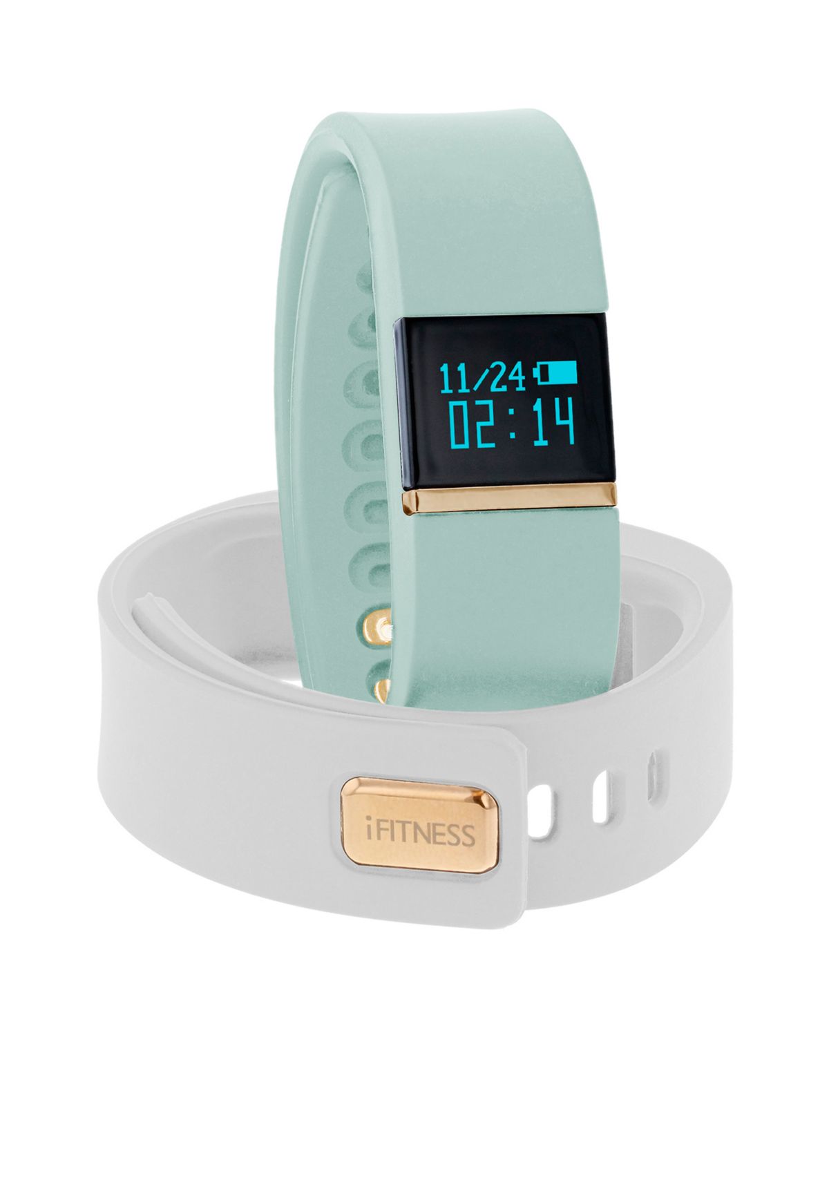 Womens iFITNESS Mint Activity Tracker Interchangeable Watch