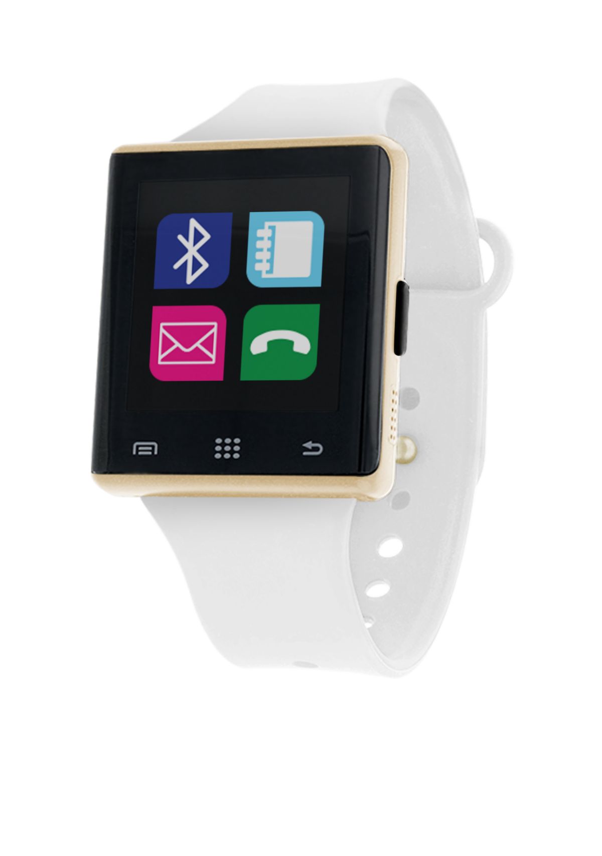 iTouch Air Smart Watch Gold and White