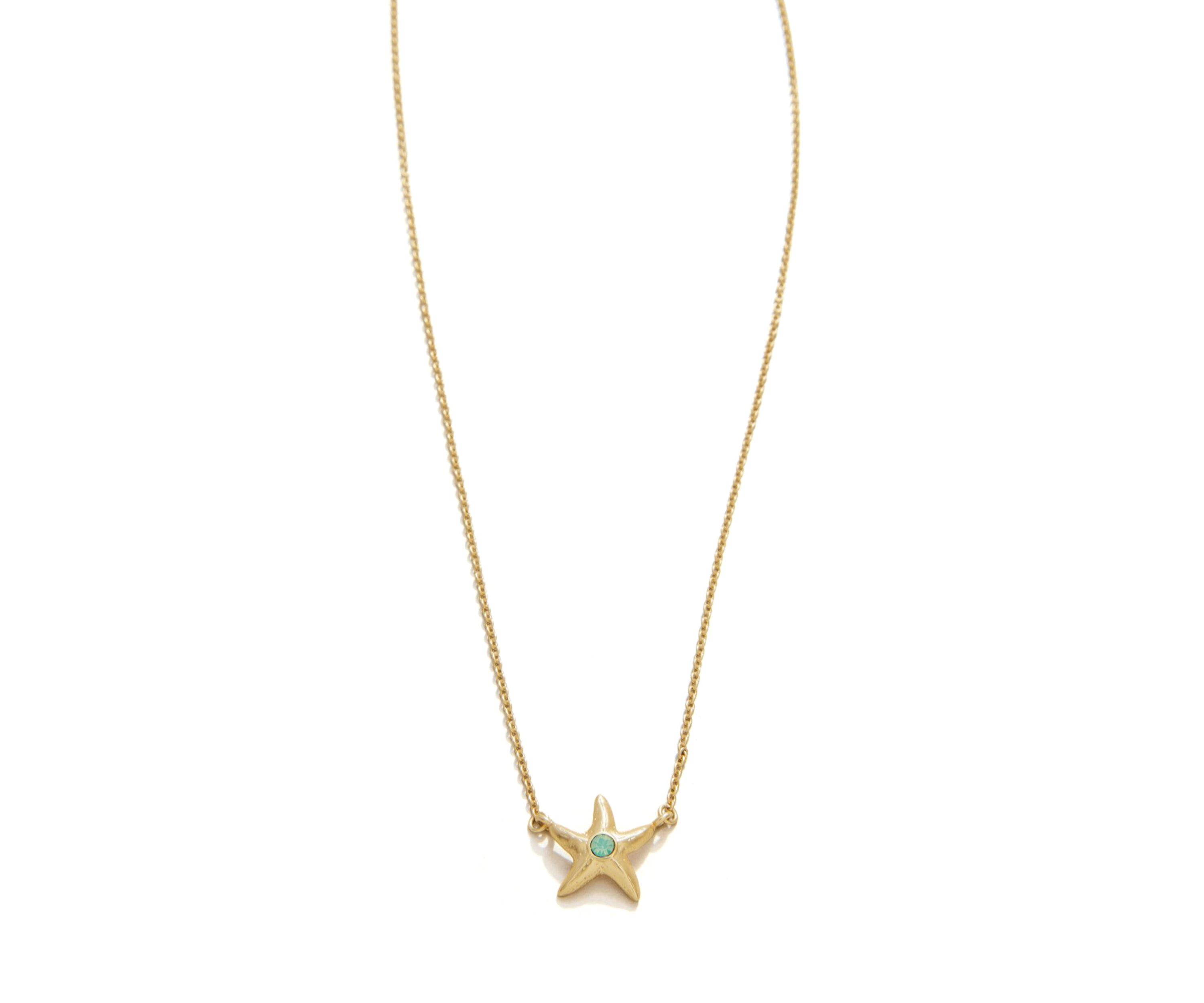 Friendship Starfish Pendant Necklace