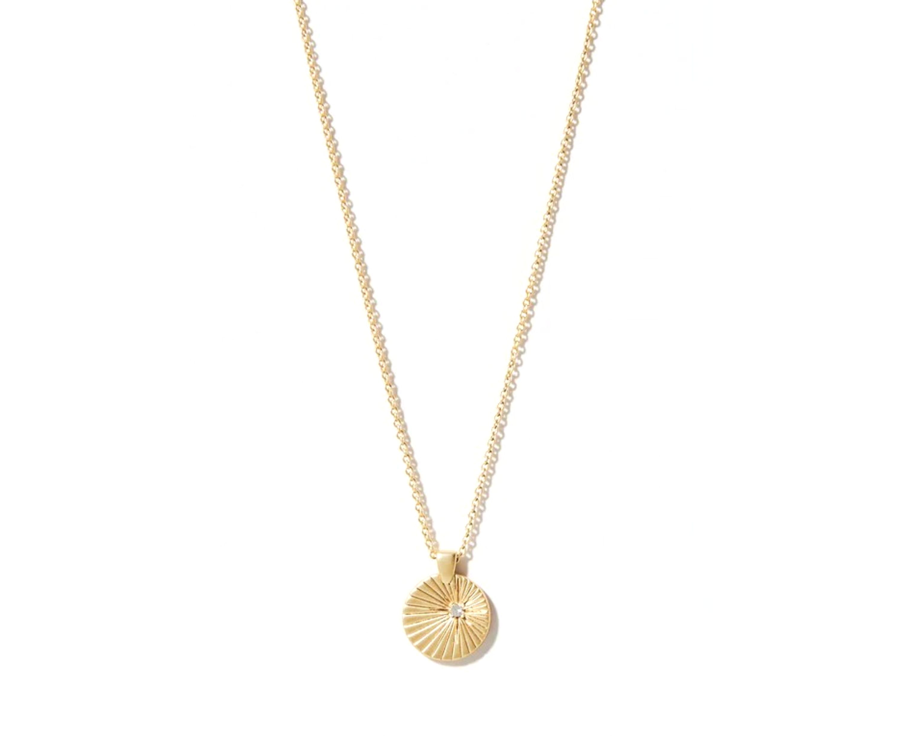 Shoot for the Stars Medallion Pendant Necklace