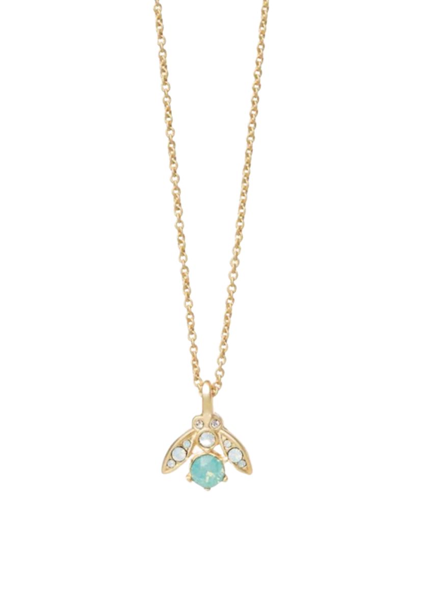 Just Bee-Cause Little Bee Pendant Necklace