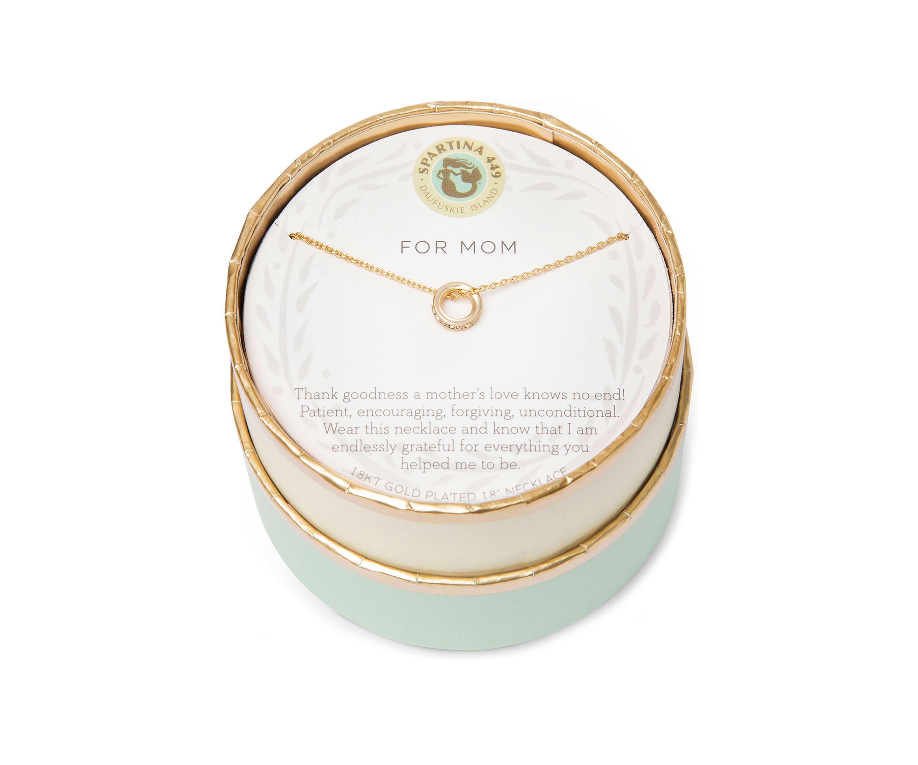 Sea La Vie Mom Ring Necklace
