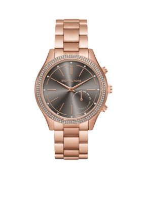 Michael Kors Michael Kors Access Slim Runway Rose Gold-Tone Hybrid