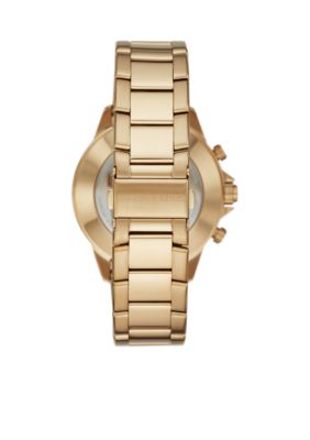 Michael Kors Access Men's Gage Gold-Tone Hybrid Smartwatch | belk