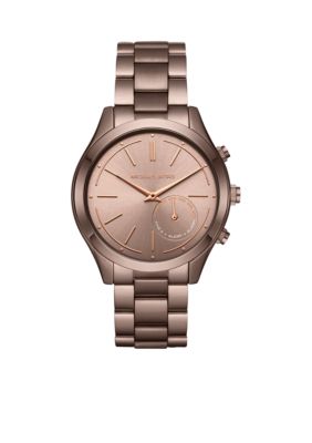 Michael Kors Access Women's Slim Runway Sable IP Hybrid Smartwatch | belk