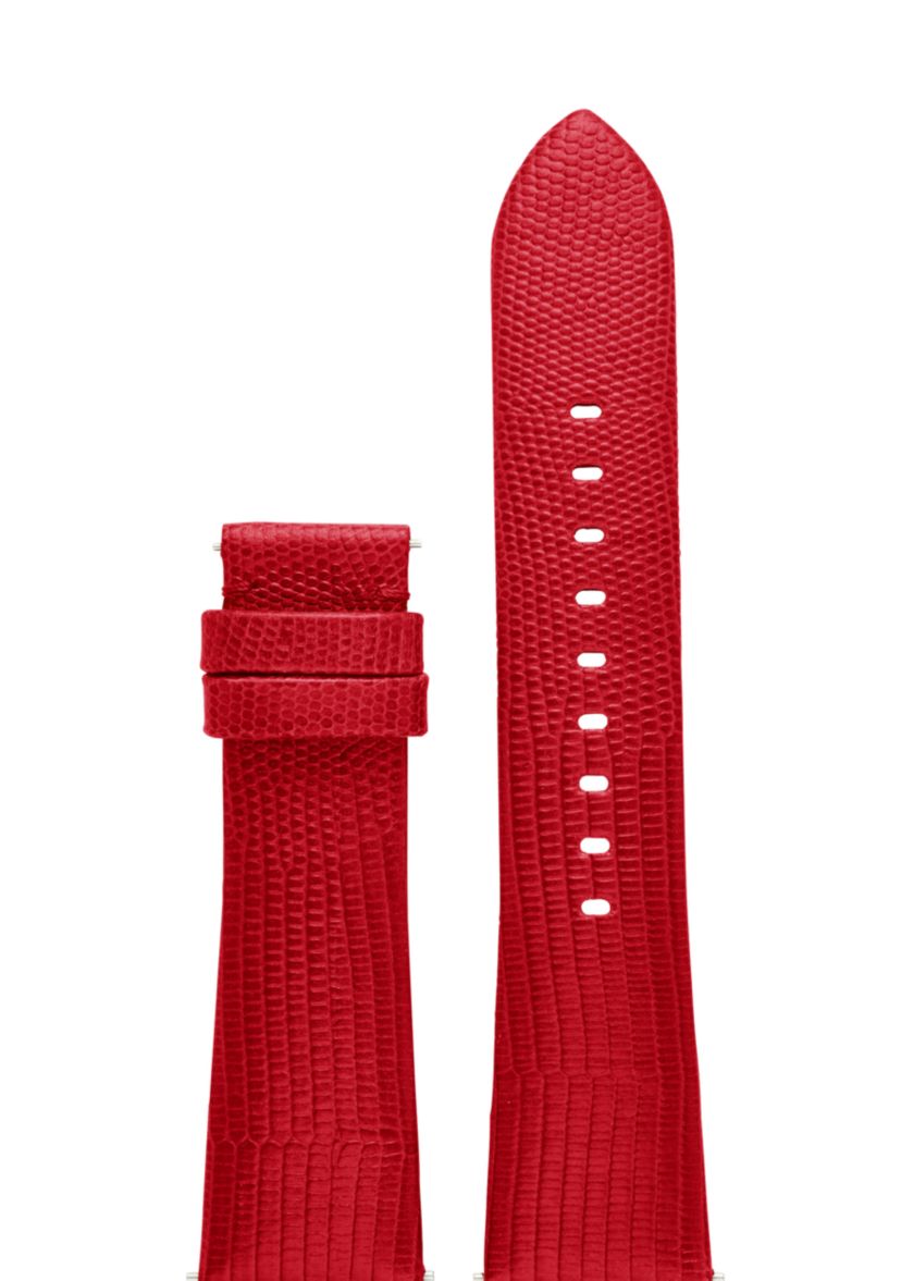 Connected Womens Bradshaw Red Embossed Strap