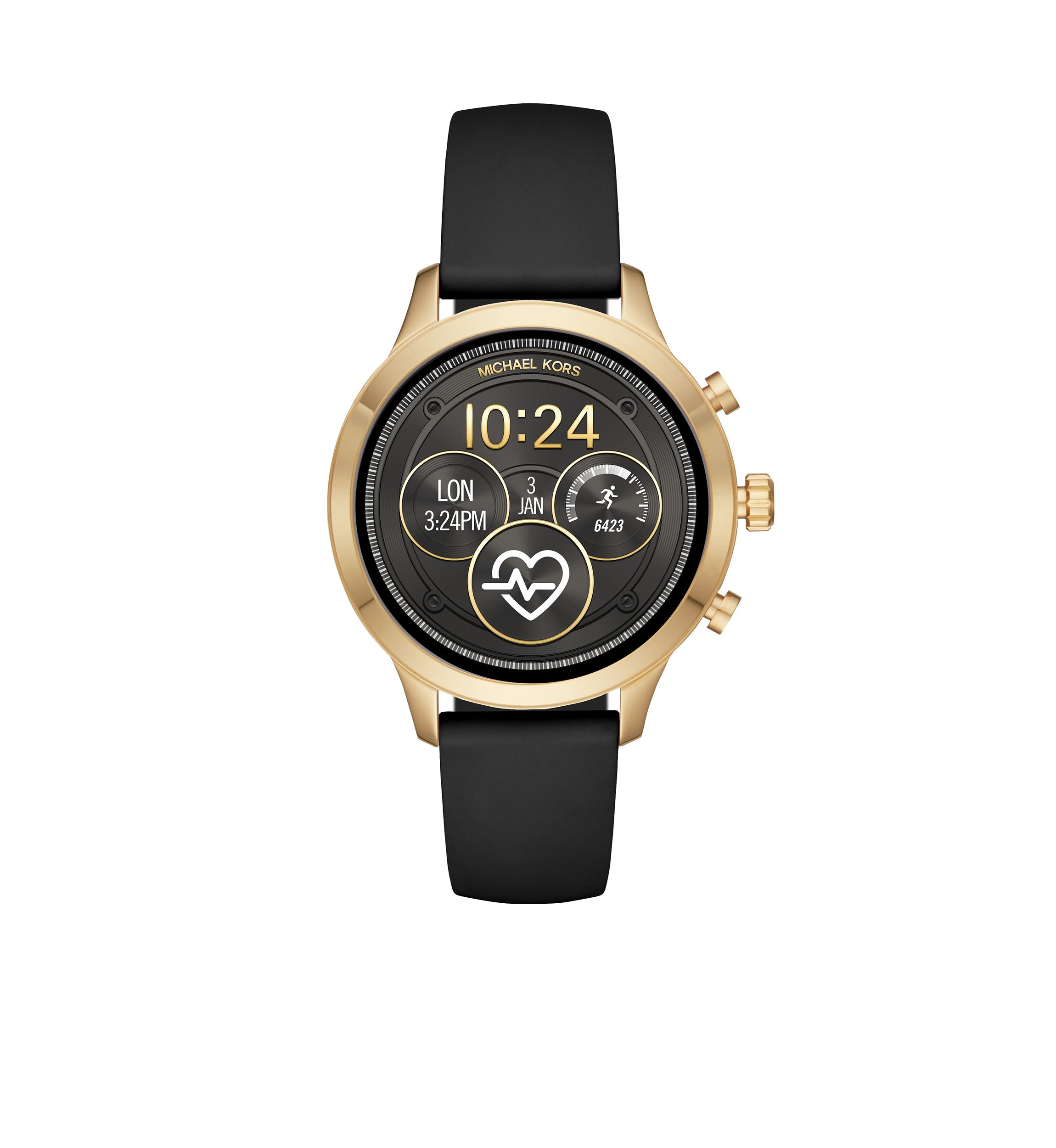 Access Touchscreen Smartwatch - Runway Black Silicone Strap