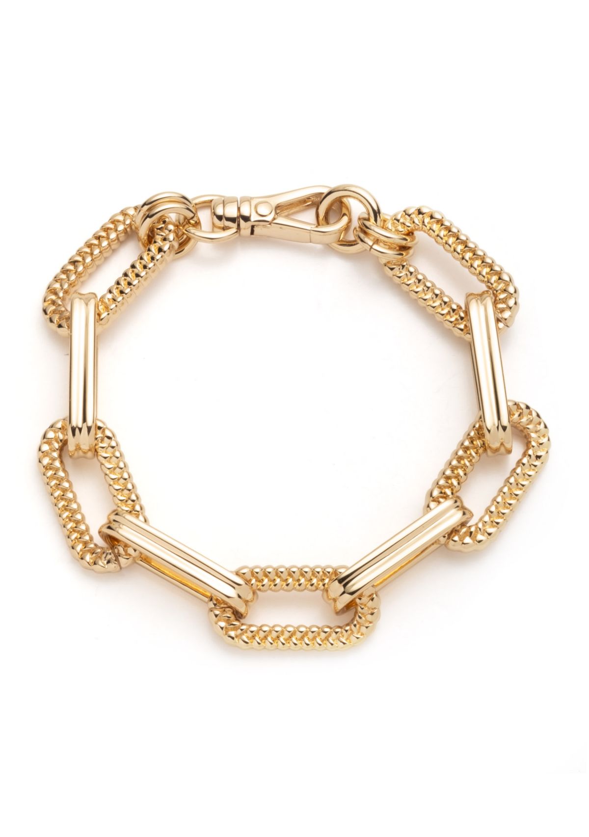Herringbone Link Flex Bracelet