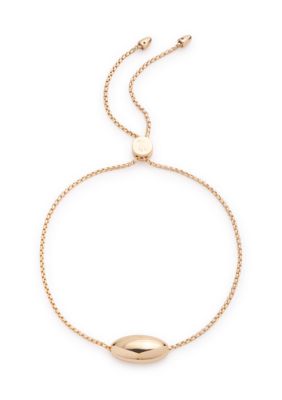 Lauren Ralph Lauren Puffy Pearl Slider Bracelet, Gold