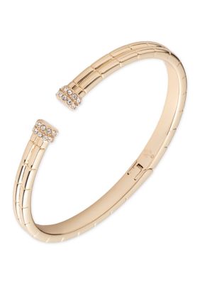 Lauren Ralph Lauren Crystal Open PavÃ© Cuff Bracelet