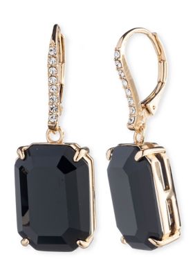 Lauren Ralph Lauren Gold Tone Stone Drop Earrings