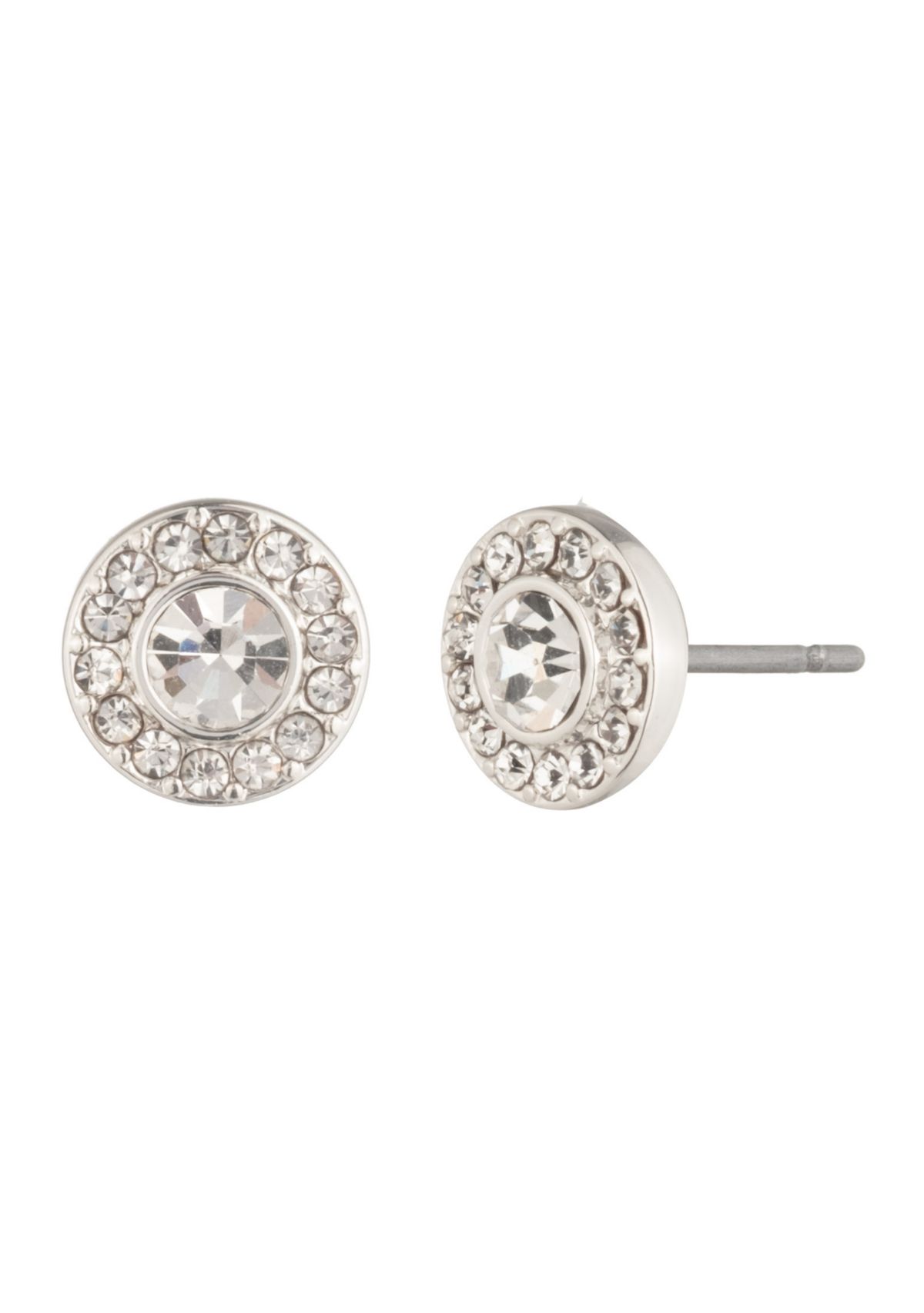 Pave Stud Earrings