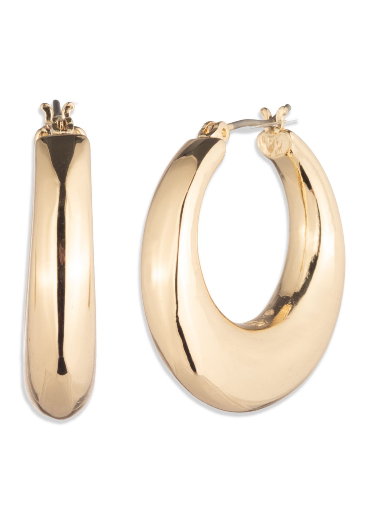 Sculptural Hoop Earrings