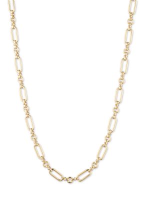 Lauren Ralph Lauren Beaded Logo Necklace | belk