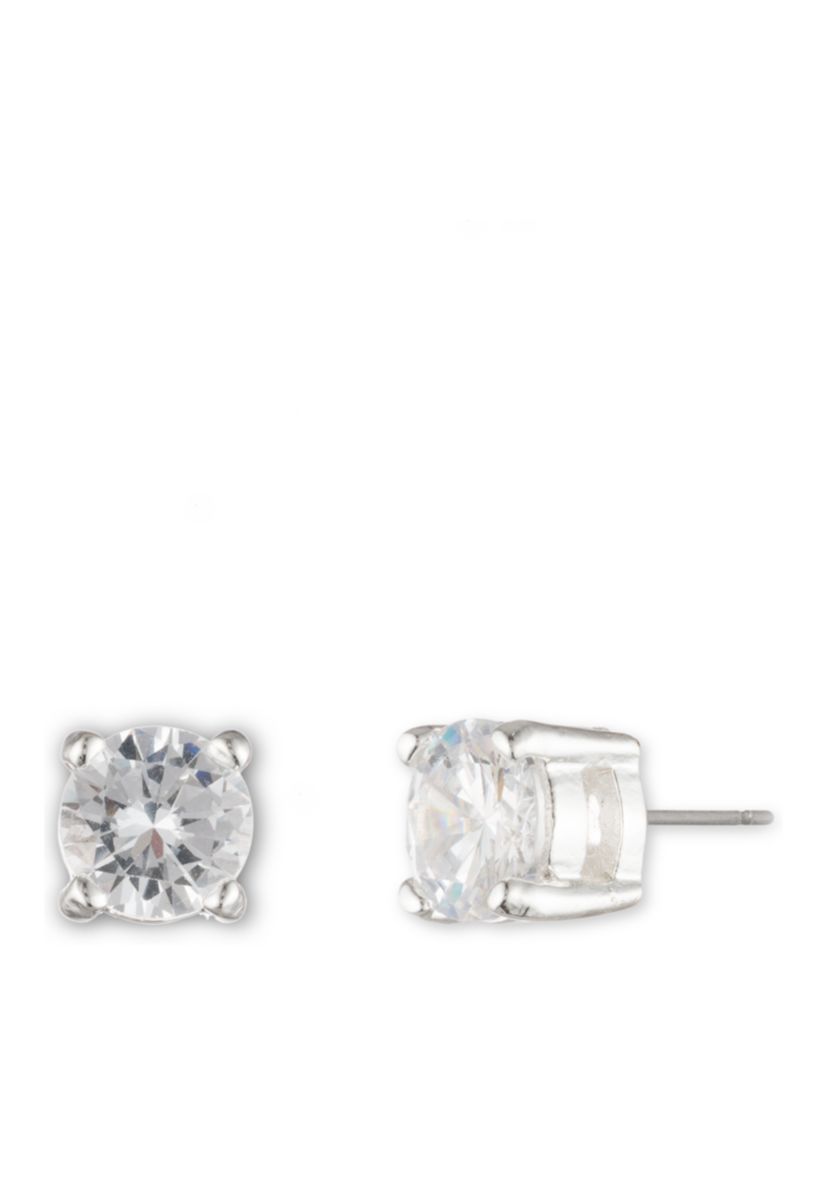 Cubic Zirconia Stud Earrings
