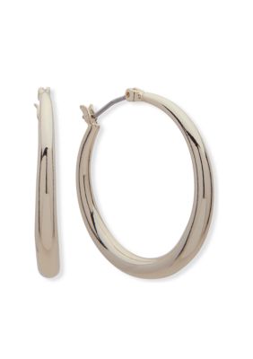 Lauren Ralph Lauren Gold-Tone Gradual Hoop Earrings