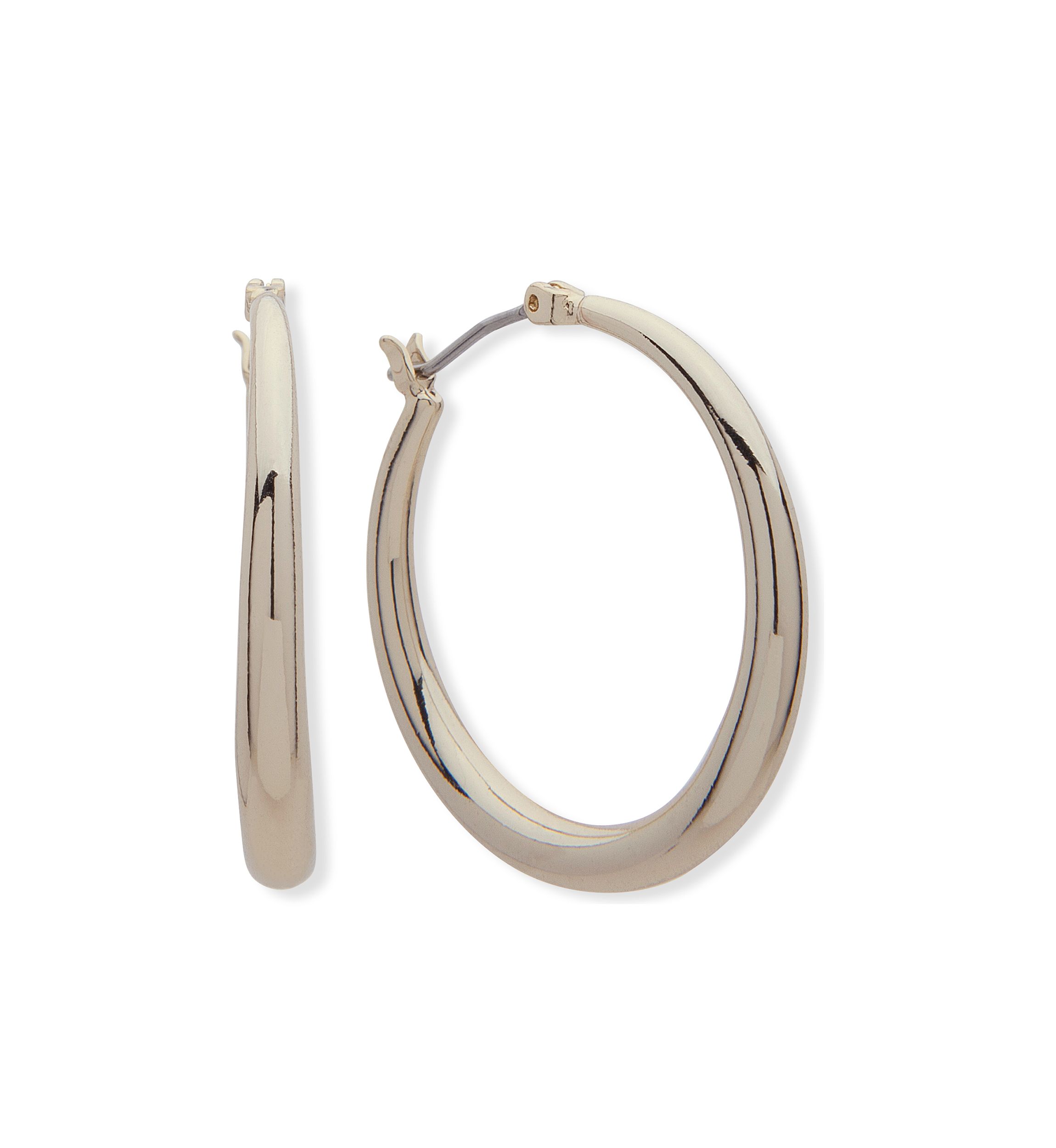 Gold-Tone Gradual Hoop Earrings