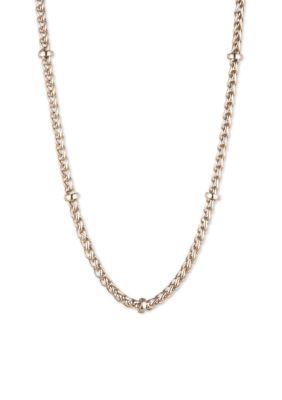 Lauren Ralph Lauren Braid Chain Collar Necklace | belk