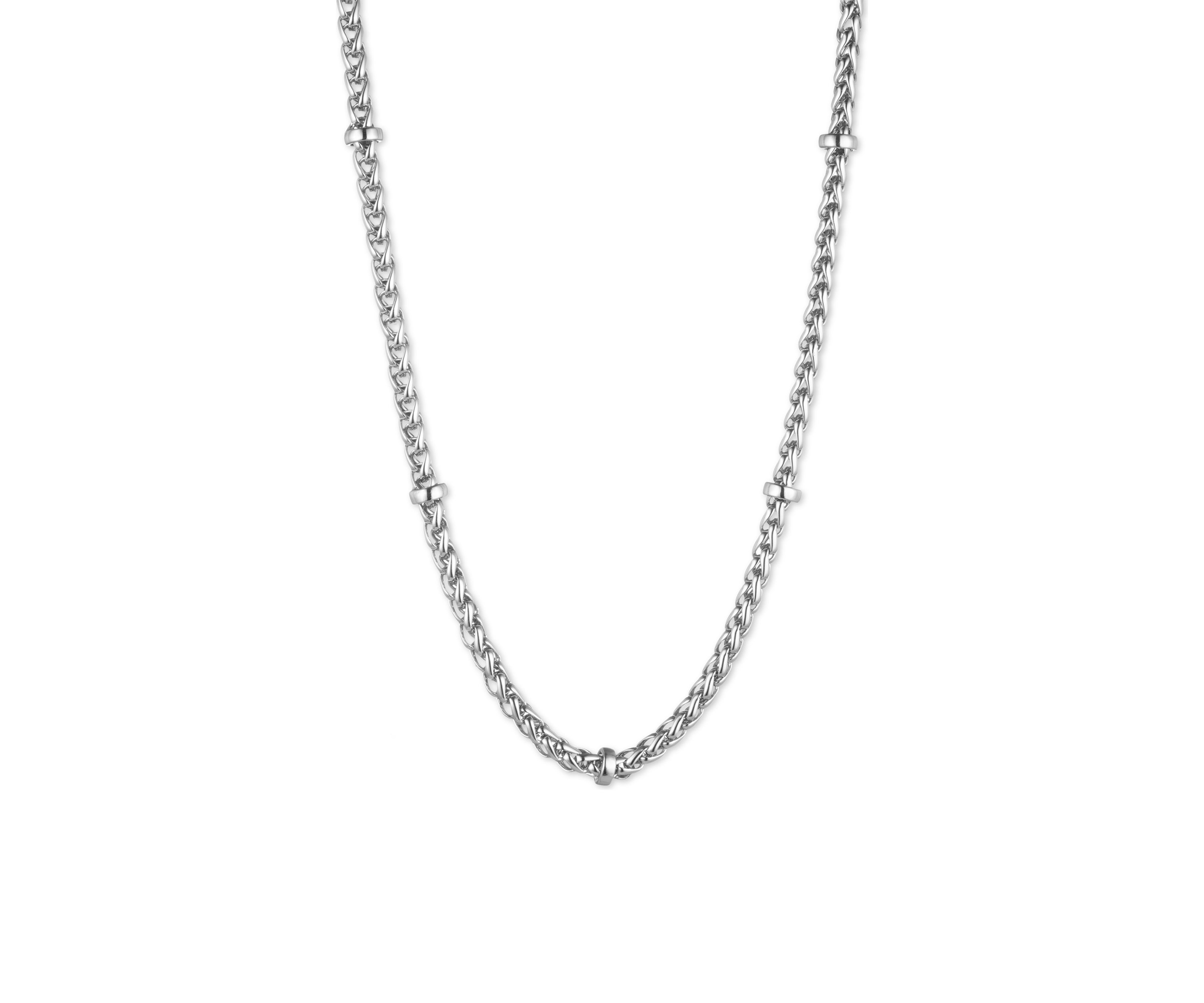 Braid Chain Collar Necklace