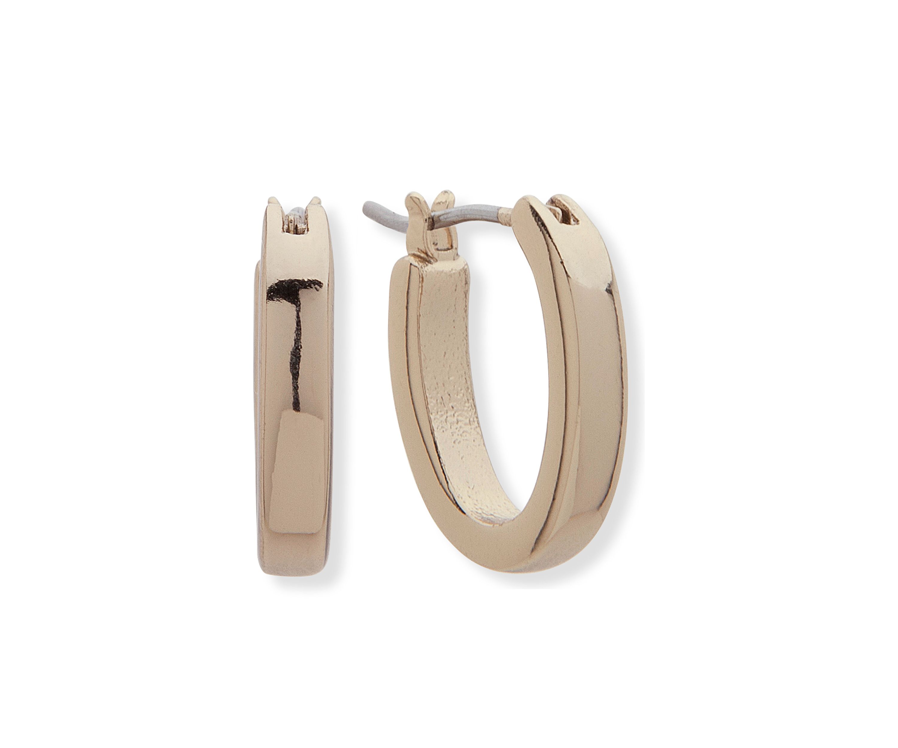 Gold-Tone McKinney Small Oval Hoop Earrings
