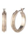 Gold Tone Small Hoop Earrings