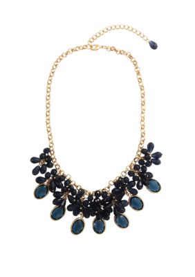 Crown & Ivy™ 18 Inch Beaded Statement Necklace | belk