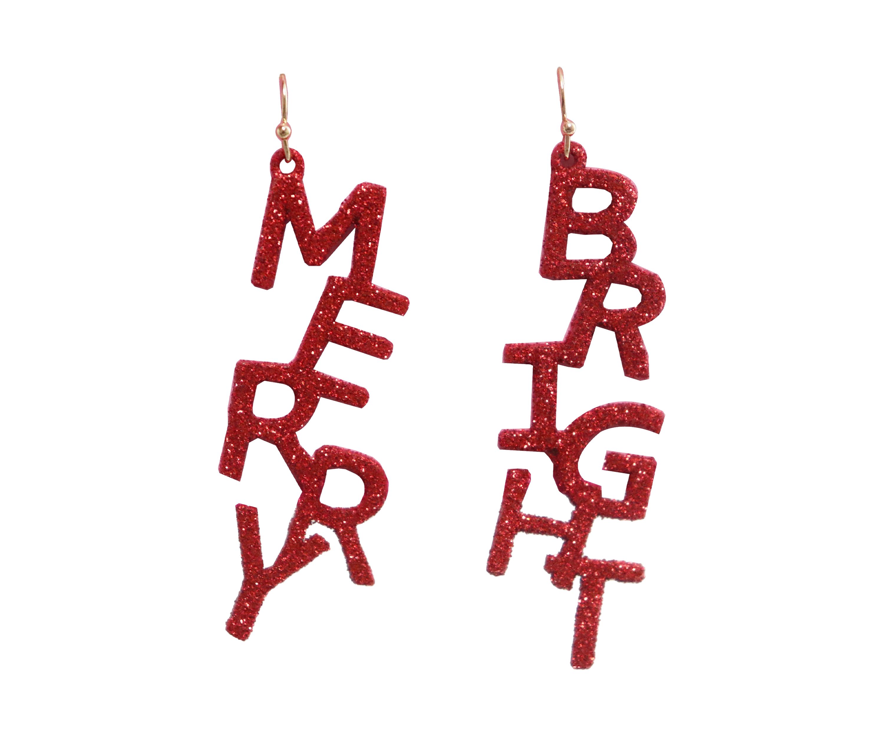 Merry and Bright Sparkle Drop Earrings 
