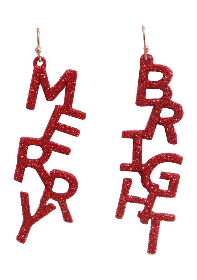 Merry and Bright Sparkle Drop Earrings 