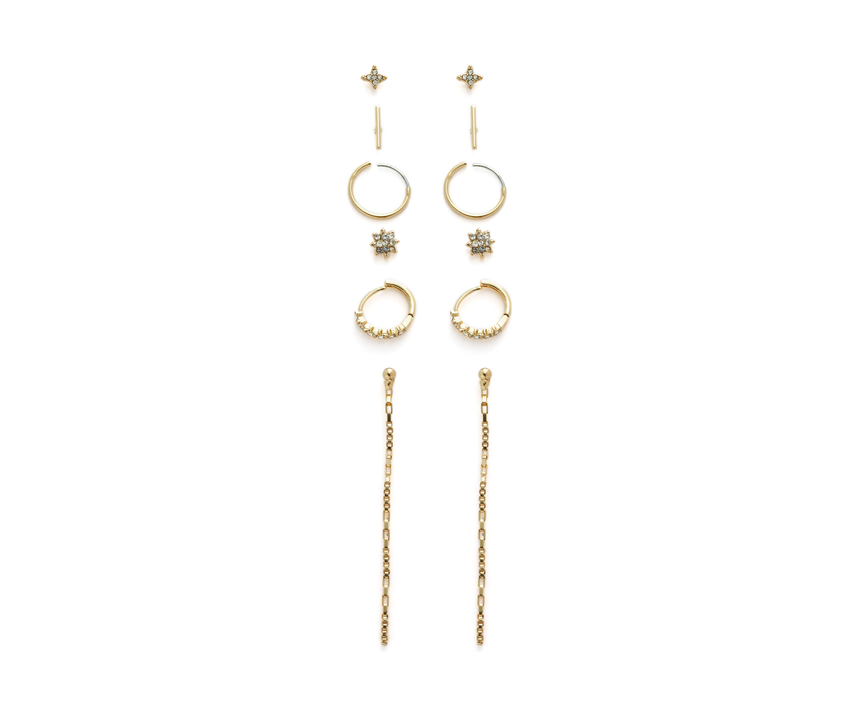 6 Piece Earring Set 
