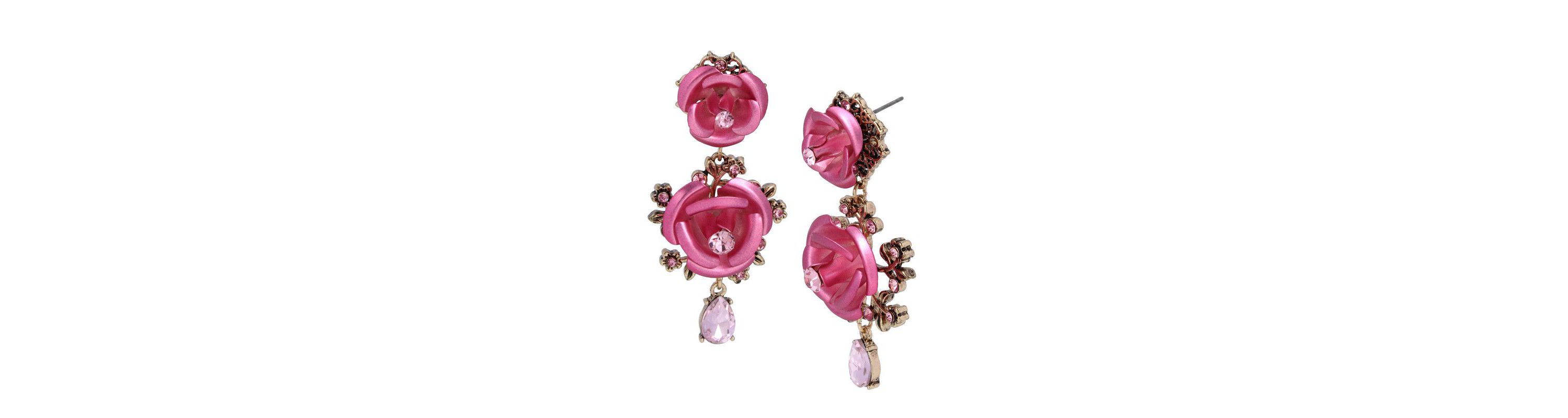 Rose Drop Earrings