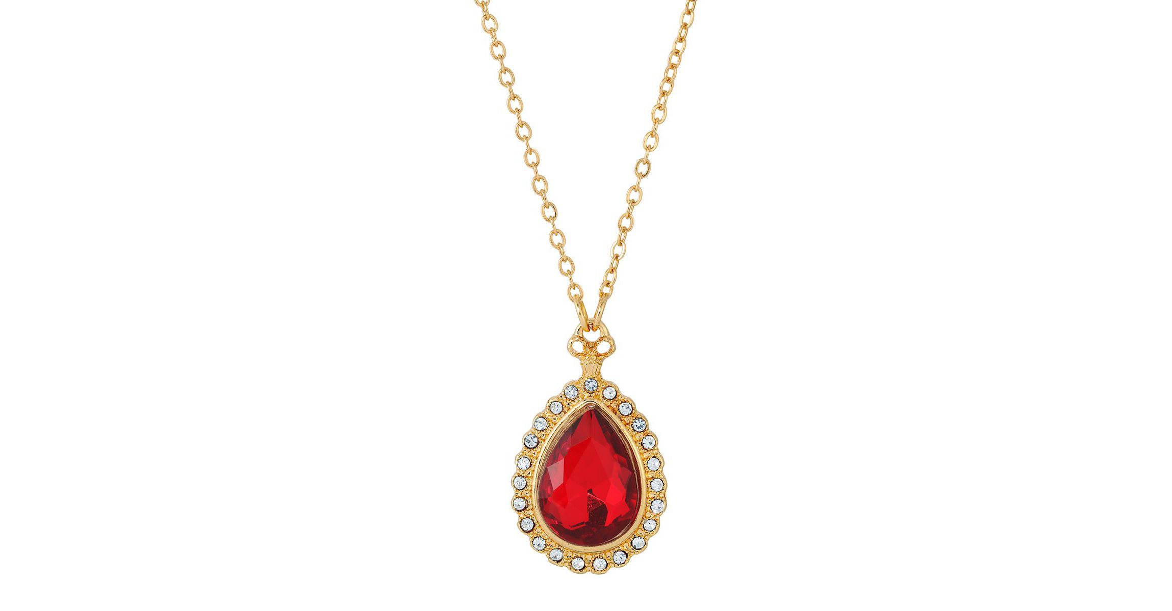 Teardrop Necklace 16" adj